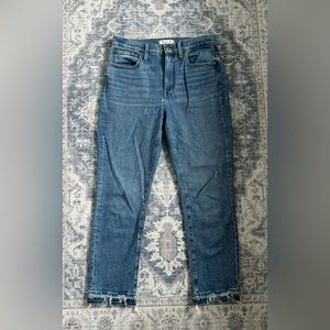 Madewell High-Rise Slim Boyjean